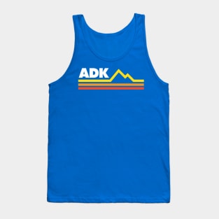 ADK Adirondacks Retro Vintage New York Mountains Tank Top